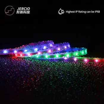 JERCIO WS2812B1505 panašių SK6812 LED SMD 3535 mados skaitmeninių namų ir virtuvės apdailai Naudojamos programuojamas LED juostos
