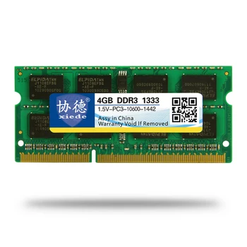 Aukštos Kokybės xiede Laptop Memory Ram DDR3 8GB 1333MHz 4GB 2GB už Sąsiuvinis Sodimm Memoria Suderinama su DDR 3 1066Mhz 4GB 1,5 V