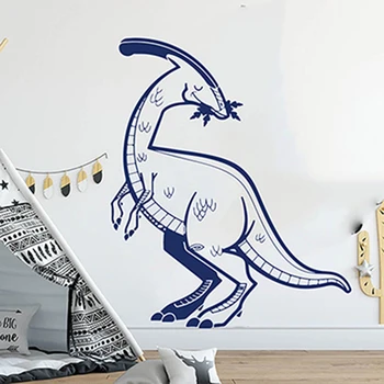 Animacinių filmų Didelių Dinozaurų Triceratopsas T-rex Gyvūnų Siena Lipdukas Berniukas Kambarys, Vaikų Kambarys Juros periodo Parkas Dinozauro Dino Gyvūnų Sienos Lipdukas