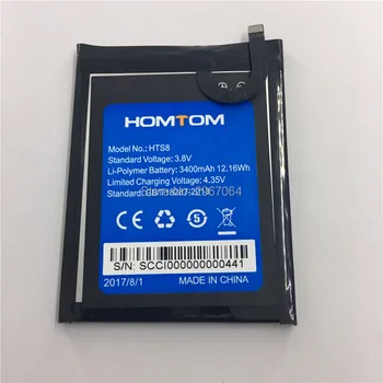 Mobiliojo telefono bateriją HOMTOM HTS8 baterija 3400mAh Aukštos capacit Mobilių Priedų Originalus baterijos