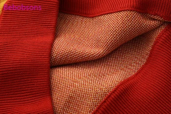 Aukštos kokybės Žaismingas Žakardo Modelis Moterų Megztinis Džemperis O Kaklo, ilgomis Rankovėmis Moteriška Storas, Šiltas Megzti Viršūnes Atsitiktinis Laisvas