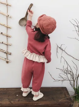 Mihkalev 2021 m. Pavasarį, Rudenį, vaikų drabužiai nustatyti medvilnės vaikai 2pieces Outfts Nustatyti baby girl drabužiai, kostiumai mergaitėms tracksuit