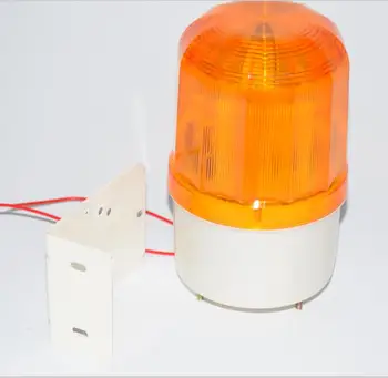 LPSECURITY Lauko LED lemputė mirksi lempos signalizacijos šviesos indikatorių strobe sūpynės stumdomas garažo vartai, durys, variklio atidarytuvas(be garso)