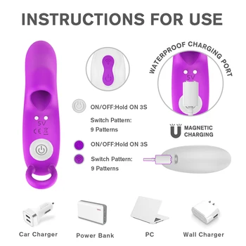 G-Spot Piršto Clit Vibratorius Moters Klitorio Stimuliatorius Erotinių produktų Prekes Suaugusiems Nuotolinio Valdymo Sekso Žaislai Moterims, Poroms