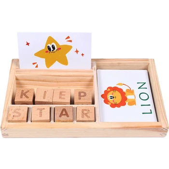Kūrybos Laišką Mokymosi Švietimo Žaislai, Dėlionės Medinės Dėlionės Žaidimai, Žaislai Vaikams Montessori Medžiagų Pažinimo Populiariausių Žaislų