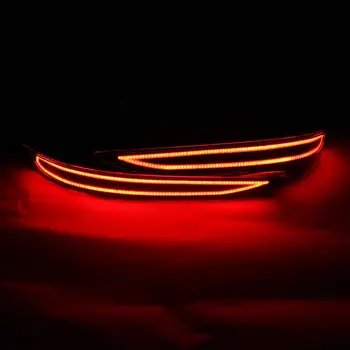 LED Galinis Bamperis įspėjamosios Lemputės, Automobilių Stabdžių Žibintas COB Veikia Šviesos Chevrolet EQUINOX 2017-2020
