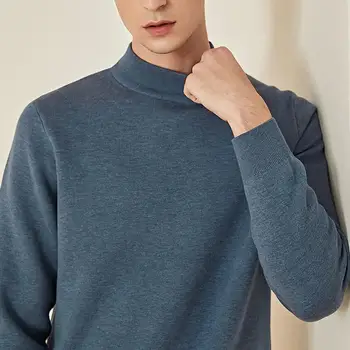 Naujas xiaomi mijia pusė-kaklo megztinis gali būti plaunami šiltas ir patogus, kvėpuojantis dugno marškinėliai vyrams džemperis smart home
