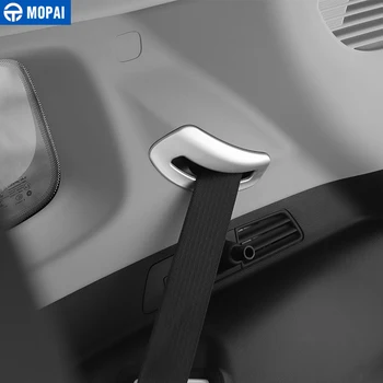 MOPAI ABS Automobilio Salono Sėdynių Saugos Diržų Komplektai Mygtuką, Apdaila, Apdailos Lipdukai 