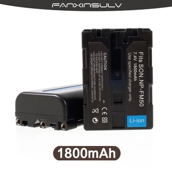 2 x NP-FM50 NP FM50 FM30 FM55H NPFM50 Baterija + LCD USB Įkroviklis Sony DSC S50 R1 DCR DVD100 101 200 E A100 CCD-TRV408 Fotoaparatas