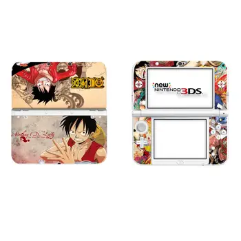 Anime One Piece Luffy Pilnas draudimas Decal Odos Lipdukas NAUJOS 3DS XL Odos Lipdukai NAUJOS 3DS LL Vinilo Raštas Odos Lipdukas