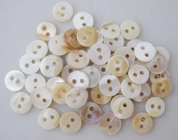 NB0212 balta motina perlų Mygtukų 9mm turas 100vnt/daug siuvimo reikmenys marškinėliai drabužių priedų