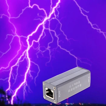 2020 Naujas Ethernet Tinklo plokštės RJ45 Surge Protector Thunder apsauga nuo Žaibo, Apsauga Prietaisas