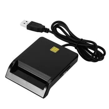 X02 USB SIM Smart Card Reader Banko Kortele IC/ID EMV SD TF MMC Cardreaders USB-CCID ISO 7816 