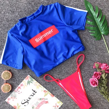 Seksualus Aukšto Kaklo Bikini Moterims dviejų dalių maudymosi kostiumėlį, Push Up maudymosi Kostiumėliai, Biquini Paplūdimio Drabužiai Sporto kamufliažas Paplūdimio Maudymosi Kostiumas Naujas