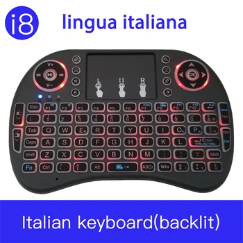 Italijos Nešiojamų Klaviatūros 2.4 G Mini Klaviatūra Nešiojamą Aukštos Jautrus Smart Touchpad Klaviatūra Oro Pelė, Skirta 