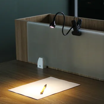 USB LED Stalo Lempa Įrašą Turėtojas Jungiklis Lankstus Pritemdomi Stalo Lempa Vaikų studijoms Skaityti Knygą Šviesos Namų Miegamajame, Gyvenamasis Kambarys