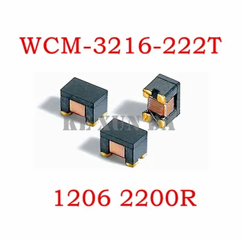 Originalus 100VNT WCM-3216-222T WCM3216-222T Pleistras common mode induktyvumą 1206 2200R NAUJAUSIAS 200mA