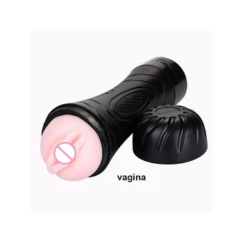 Kišenėje Pūlingas Vyrų Vibracija, Masturbacija Taurės Dirbtinės Silikoninės Realus Vagina Pussy Burną Čiulpti Sugriežtinti Sekso žaisliukai Vyrams