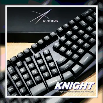 Xbow x-bow Riteris Mechaninė klaviatūra pcb ergonomiškas optinis jungiklis rgb led tipo c uosto karšto keitimo jungiklis, kištukinis lizdas