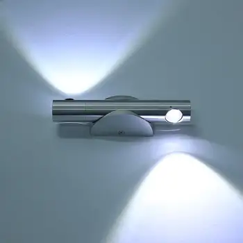 Modernus Sieninis Apšvietimas 360°Sukimosi LED Aukštyn Žemyn Sienos Sconce Lempos Reguliuojamas Aliuminio Sienos, Apšvietimas, Patalpų Vonios kambarys, Miegamasis Šviesos