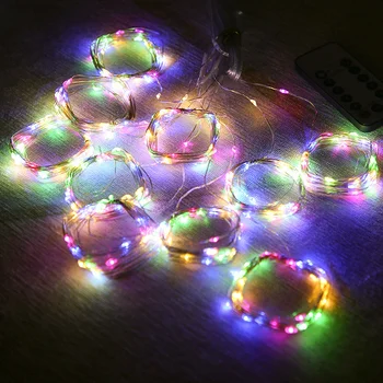 3M LED Užuolaidų Girlianda ant Lango USB String Žibintai Pasakų Girlianda Nuotolinio Valdymo Naujųjų Metų Vestuvių Papuošalai Namo Kambaryje
