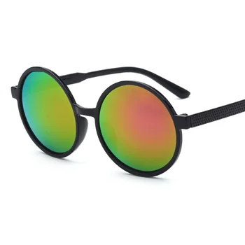 Glitztxunk 2018 Naujos kartos Akinius nuo saulės Šviesą Vyrai Moterys Prekės Dizaineris Saulės akiniai Derliaus danga veidrodinį Oculos De sol UV400