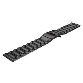 22mm nerūdijančio steeel Watchband Samsung Pavarų S3 Classic/S3 Siena/galaxy žiūrėti 46mm Reguliuojamas Riešo Dirželis Nuorodą Apyrankė