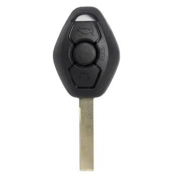 Wilongda 3 mygtukas nuotolinio pagrindinių automobilio raktas atveju, automobilių dalis, skirta BMW EWS 1998-2005 m. automobilio raktas su lukštais