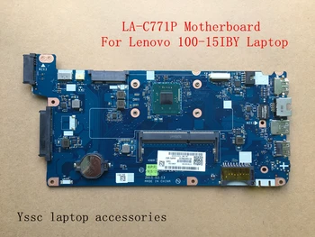 Nemokamas pristatymas naują LA-C771P mainboard Lenovo 100-15IBY B50-10 nešiojamojo kompiuterio motininė plokštė, skirta N2840 CPU Naudojimo ddr3l žemos įtampos atmintis
