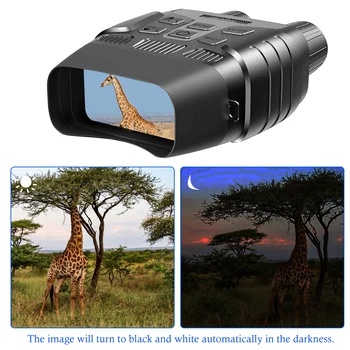 Skaitmeninis Naktinio Matymo Prietaisas 32GB Žiūronai 300M ir SPINDULIŲ Teleskopas Zoom Optika Nuotraukų, Vaizdo Įrašymo Lauko Medžioklės Kameros