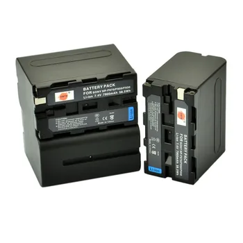 DSTE 3X Pakeitimo Li-ion NP-F970 Baterija Sony DCM-M1 MVC-CD1000 HDR-FX1 DCR-VX2100E DSR-PD190P NEX-FS700RH HXR-NX3 Fotoaparatas