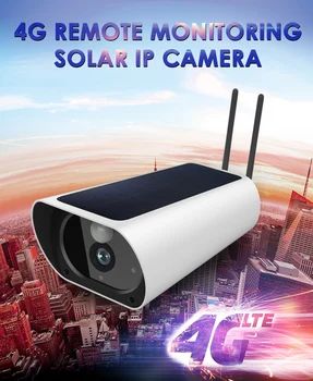 Nemokamas Pristatymas 2MP Saulės Energijos Fotoaparato 4G SIM Kortelių IP Bullet Fotoaparatas Įkraunama 4G Lauko VAIZDO stebėjimo kamera su 1080P Wifi Kamera