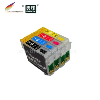 (RKU-IC4CL6165) daugkartiniai rašalinių spausdintuvų rašalo kasetė Epson ICBK61 ICC65 ICM65 ICY65 PX-673F PX-1200 PX-1600F PX-1700F