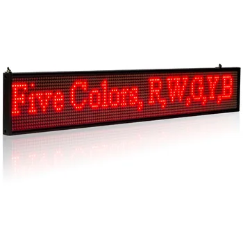 20INCH SMD P5 LED Ekranas modulis geltona mėlyna žalia balta Programuojami Slinkimo Žinutę led ženklas Valdybos Multi-color Parinktis