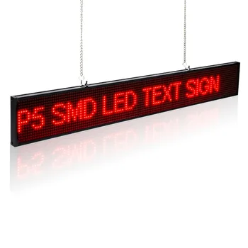 20INCH SMD P5 LED Ekranas modulis geltona mėlyna žalia balta Programuojami Slinkimo Žinutę led ženklas Valdybos Multi-color Parinktis