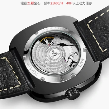 2020 WEISIKAI automatinis laikrodis naujas часы мужские aikštėje Explorer Serijos pagani dizaino relogio žiūrėti vyrų reloj 시계 žiūrėti vyrams