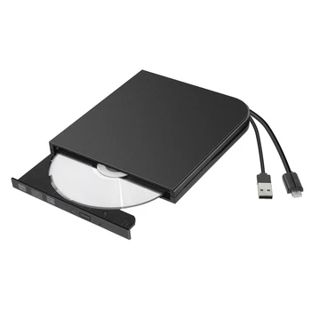 Tipas-C Išorinis USB 3.0 Bluray Diskas BD-RE, BD-RW įrašymo įrenginys Blu-ray Writer DVD įrašymo Rašytojas DVD+/-RW, DVD-RAM, 3D Grotuvo Wind8/