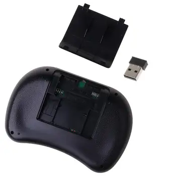 3 Spalvos Apšvietimu 2,4 GHz Belaidžio ryšio i8 Klaviatūra USB Touchpad Skristi Oro Gaming Mouse For PC TV PS3 Padas Xbox360