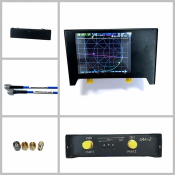 Vektoriaus Antenos Analizatorius VNA V2 Tinklo Analizatorius Metalo Touch Screen 2.8 Colių Ekranas SAA2 Nano Namo Aukšto Tikslumo Analizatorius