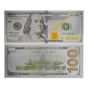 100 JAV dolerių Skiedra Dolerio Banknotų Kolekcines Dovana Valiuta Pasaulyje Banknotas