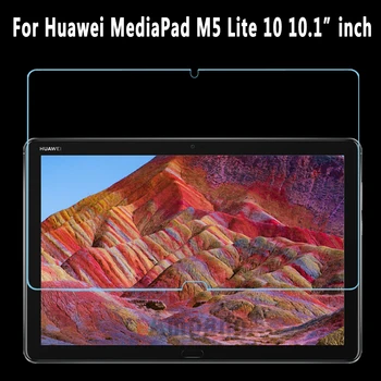 Grūdintas Stiklas Huawei MediaPad M5 Lite 10 10.1 BAH2-W09 BAH2-L09 BAH2-W19 Aišku, Įbrėžimams Atsparus Ekranas Raštas