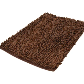 Grynos spalvos kilimas vandens absorbcija grindų kilimėlis anti-slip tualetas kilimas virtuvės durų kilimėlis, kiliminė danga, koridoriuje słomianka