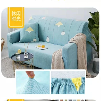 Aš formą ar liniją, sofos, Sofos apima ruožas pledas sofos, sofos apima kambarį Kampe sofa cover 1-2-3-4seat elastinga slipcover