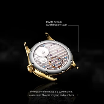 Nekilnojamojo Vyrų Tourbillon Judėjimo Mechaniniai Laikrodžiai Mens 2020 Safyras Tourbillon Prabangos Prekės Moonphase Žiūrėti Vyrų zegarek męski