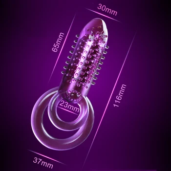 Vibratorius Vyrams Mini sekso Žaislai varpos Vibracijos Žiedą atidėti Ejakuliacija vibracija Moteris G spot klitorio Stimuliatorius Intymių Prekių