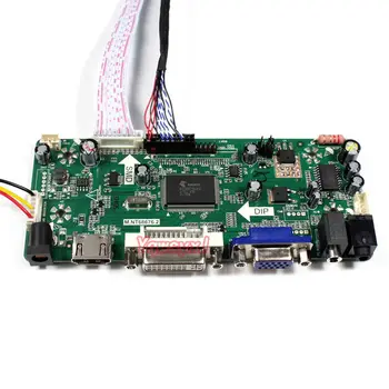 Yqwsyxl Kontrolės Valdyba Stebėti Rinkinys UB141X01 HDMI + DVI + VGA LCD LED ekrano Valdiklio plokštės Tvarkyklės