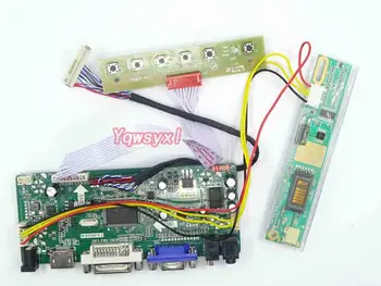 Yqwsyxl Kontrolės Valdyba Stebėti Rinkinys UB141X01 HDMI + DVI + VGA LCD LED ekrano Valdiklio plokštės Tvarkyklės