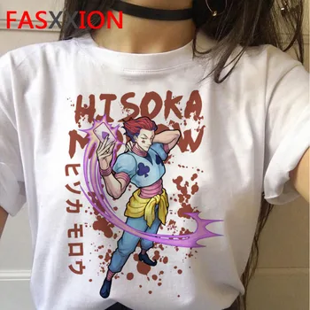 Hisoka Killua Hunter x Hunter t-shirt marškinėliai vyrų tumblr pora drabužių streetwear atsitiktinis marškinėliai pora drabužių hip-hop