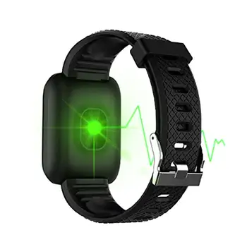 116 Smart Watch Širdies Ritmo Fitness Tracker Laikrodžiai Vyrams, Moterims, Kraujo Spaudimo Monitorius Vandeniui Sporto Smart Apyrankė