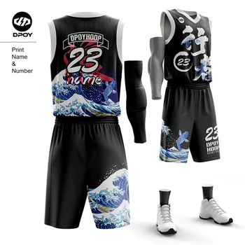 DPOY prekės ženklo dizainas krepšinio jersey kostiumas team Sports Uniformas Mokymo Džersis Individualų moterys vyrai vaikas